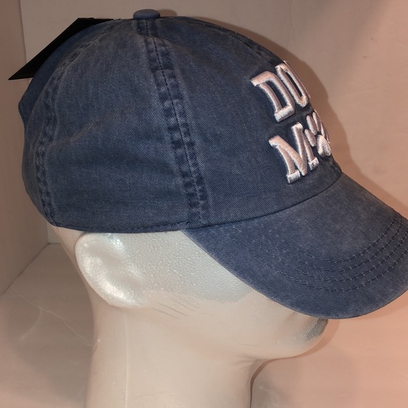 David & Young Womens Dog Mom Denim Adjustible Cap NWT - Picture 2 of 5
